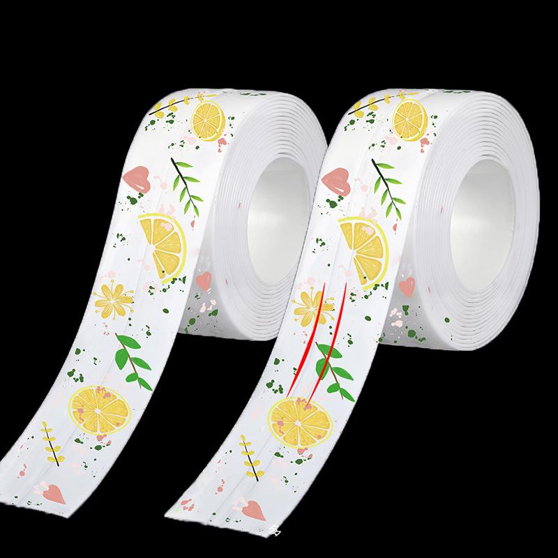 Kitchen Sink Sealing Tape Self-adhesive Waterproof Tape For Bathroom Toilet Crevice Strip Mold Proof Wall Sticker