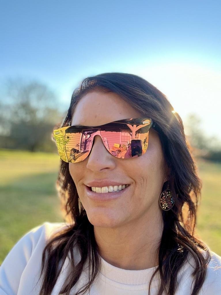 Feisedy Rimless Mirrored Sunglasses with Integrated Lenses and UV400 Perfect for UV B4114 Men's Protection, Driving, Women's, Protection, Fashionable,