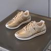 Summer New Thick-soled Casual Shoes with LACES for Women's White Sneakers