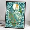 5D Diy Diamond Painting The Princess On The Branch Full Drill Rhinestones Mosaic Embroidery Handmade Products Home Decor Gift
