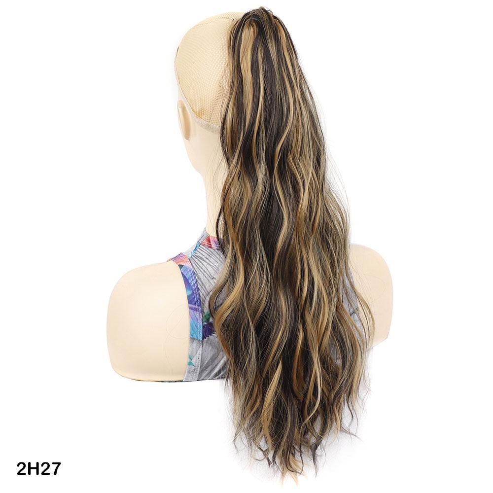 Long Wave Hair Ponytail Extension Mini Claw Clip In Ponytails Hairpiece for Daily Use Unique Chic Eye Catching Style