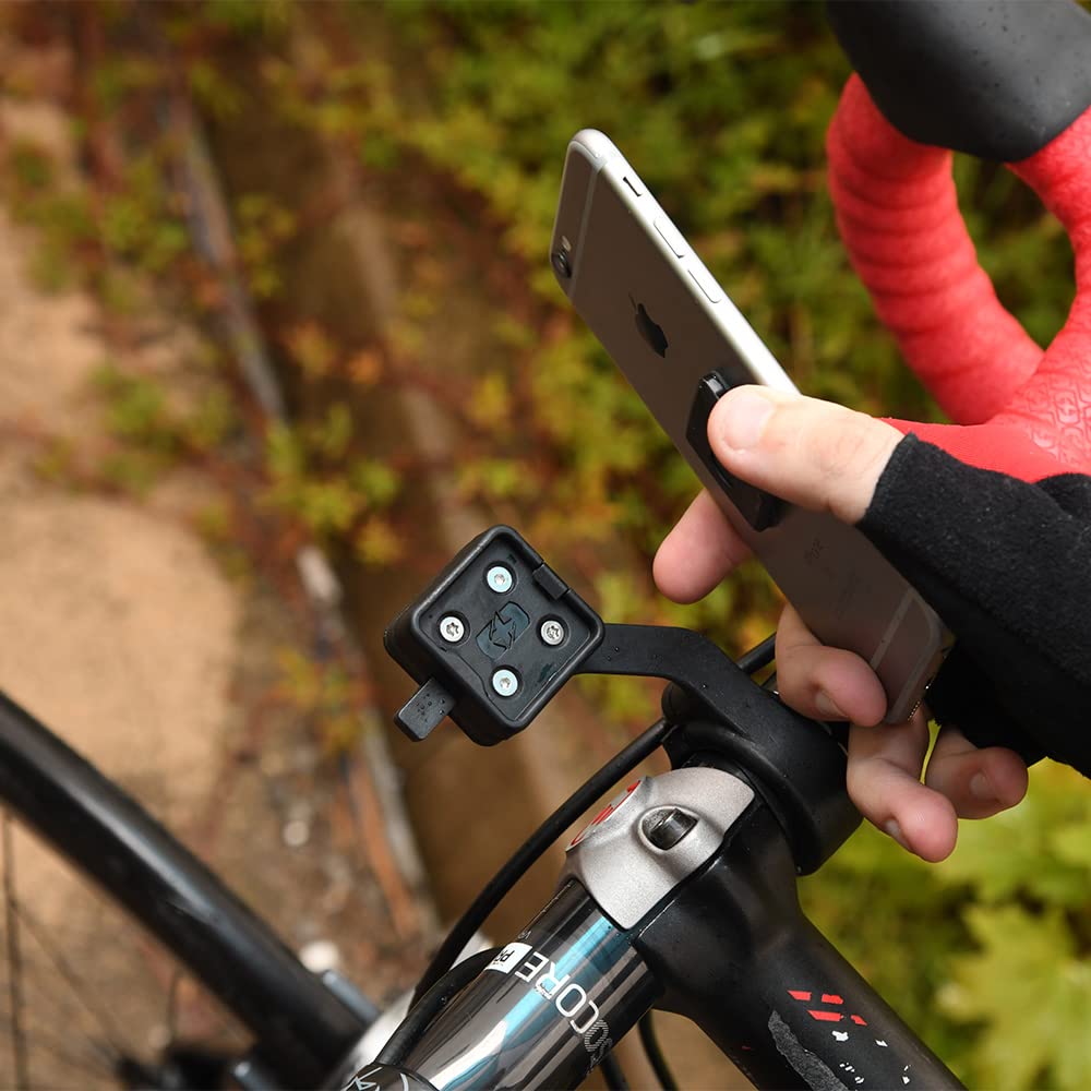 Oxford CLIQR OX841 Forward Mount Compatible with Handlebar Sizes Motorcycle/Bicycle Handlebars, 25.4-31.8mm