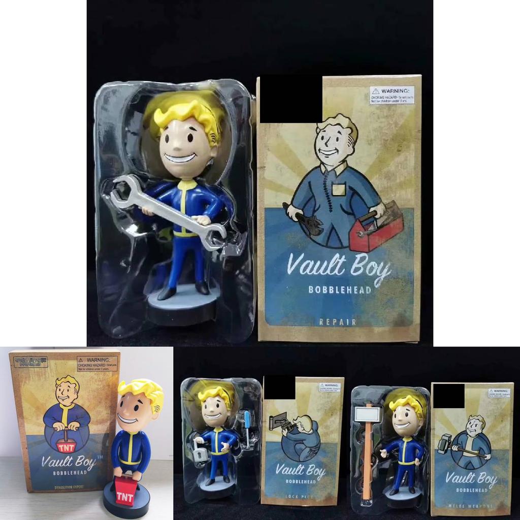 Vault Boy Fallout Wersja Q Figurka Akcji PVC Model Dekoracja 12cm