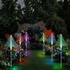 Solar Christmas Tree Lights, Waterproof IP65 Solar Christmas Stake Lights, 7 Color Changing Solar Christmas Tree Lights, Decorations For Christmas