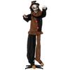 Dekoracja Halloweenowa przerażający klaun ze specjalnymi efektami i funkcją dźwiękową 100 cm x 18 cm x 153 cm