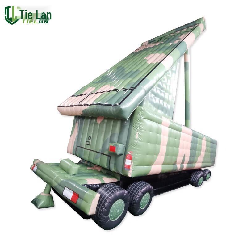 Inflatable Red Flag-12 Missile Vehicle Training Target