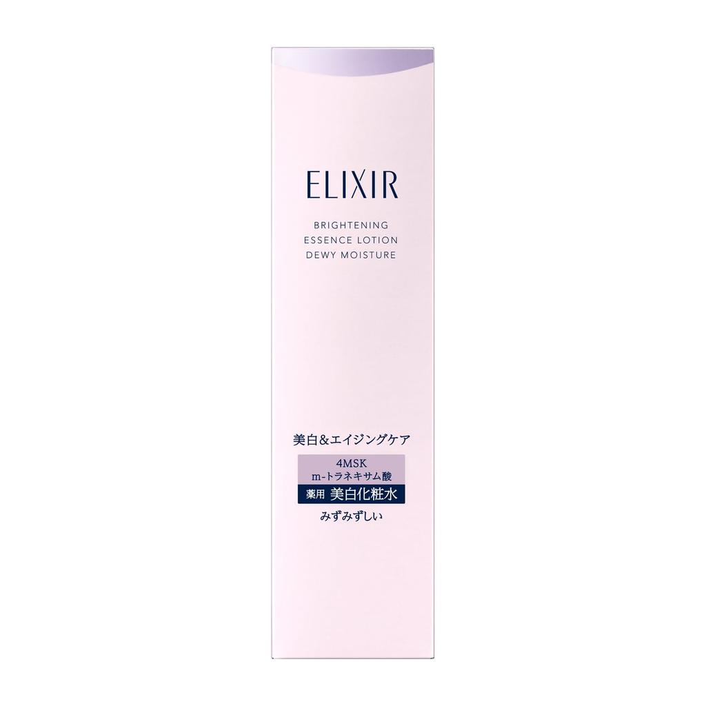 Elixir Brightening Lotion 170mL - Hydrating Whitening Skincare, Anti-Aging, Clear Skin, Aqua Floral Scent, Moisturizing Toner & Lotion