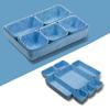 Cosmetics Organizer Felt Storage Box Efficient Organization Integrated Design