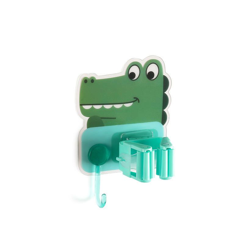 Creative Cartoon Non Punching Wall Mounted Mop Hook for Bathroom, Balcony