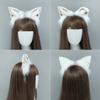 Fluffy Fox Ear Tail Set Cosplay Party Costume Soft Plush Animal Headband Accessory Unisex Sweet Style