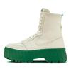 Air Jordan 1 High Brooklyn Latte di Cocco Verde Pino Sneakers da Donna Crema FJ5737-103