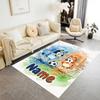 Cartoon Soccer Stars Trophy Customize Your Name Floor Mat Perfect for Kitchen Playrooms Decorate room Bedrooms Anti-slip Rug Decorate Offices