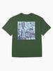 Georges Brassens GEORGES BRASSENS Watercolor and Ink Portrait Oversized T-Shirt