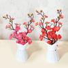 Artificial Flowers Plum Blossom Branch Simulation Plum Blossom Flower Bouquet Silk Flower Wedding Party Table Home Decoration
