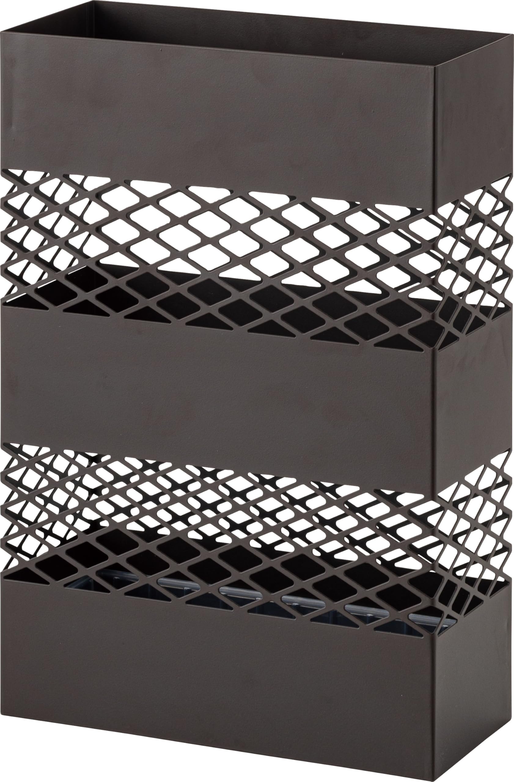 

Azumaya-kk Umbrella Stand, Dark Brown, 28cm Wide x 12cm Deep x 41cm High, LFS-182DBR