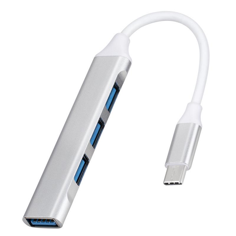USB-C 4-in-1 Docking Station Hub with 3.0 Splitter Expansion