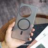 Magnetic Metal Buttons Phone Case for OnePlus 15T 13T 1+13 13R 12 1+Ace 5 6 Ace3 Pro Anti Drop Protective Matte PC Hard Cover