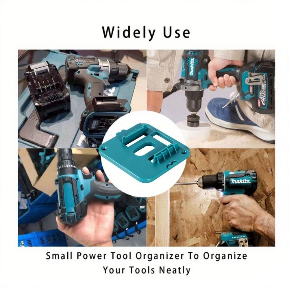 Installation Base Battery Holder Fixed Bracket Battery Mount 18V Battery Storage Tool Bracket