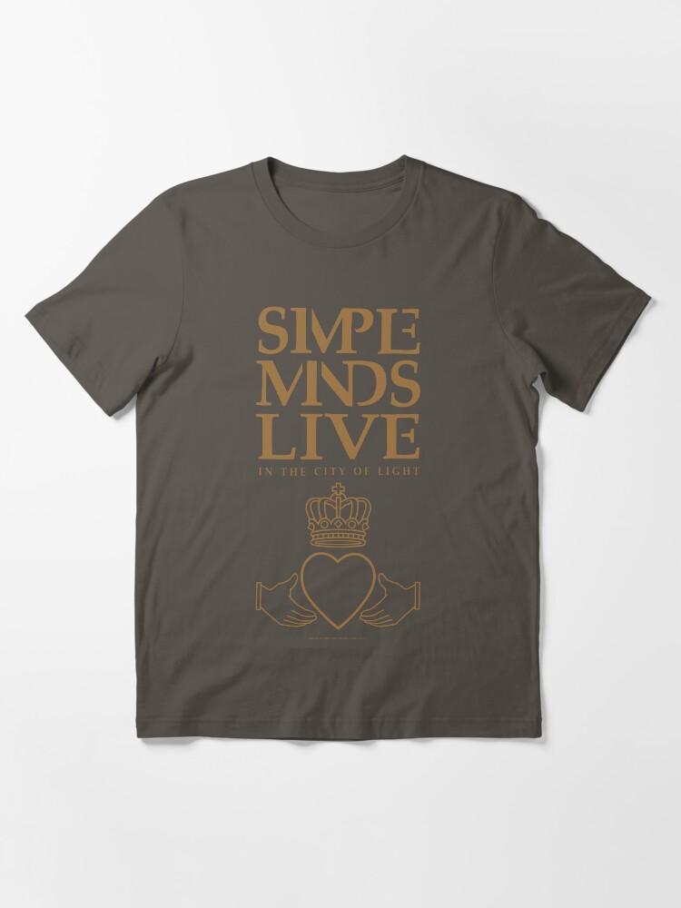 Simple Minds Simple Minds - Live In the City of Light Logo Essential T-Shirt