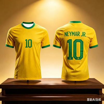 Neymar & VINI JR 3D Printed T-shirt for Men and Kids Summer Fashion Sports Quick-dry Breathable O-neck Shorts Sleeve Tees