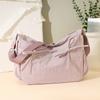 Simplified Nylon Knot Underarm Commuter Bag Women's Crossbody Bag Large Capaci Trendy Tote Bag