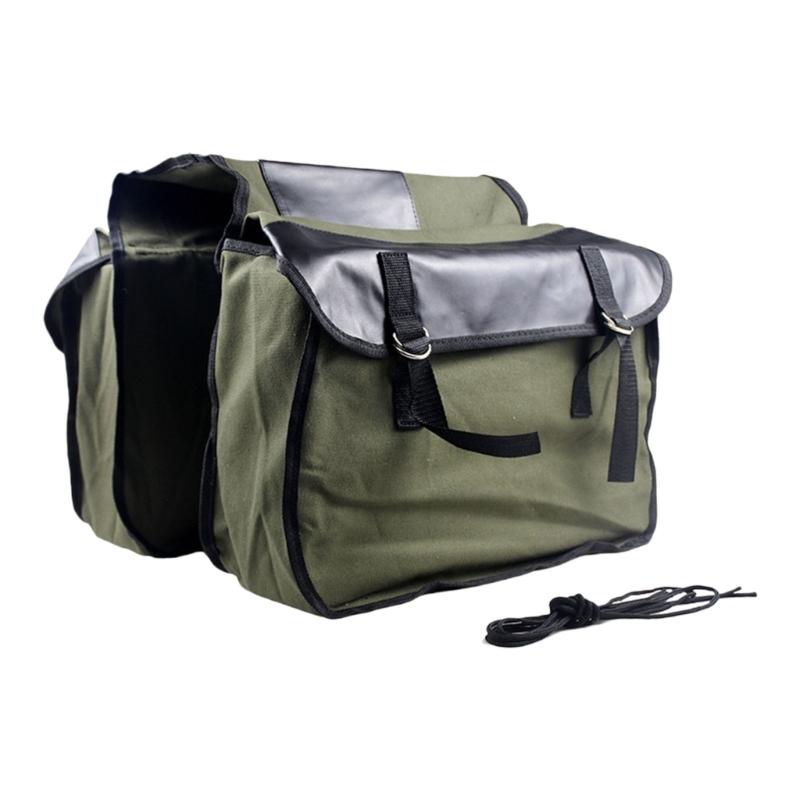 Durability Cycling Panniers Large Capacity Bike Outdoor Ride Gear Backseat Bag for Rear Racks and Convenient Storage