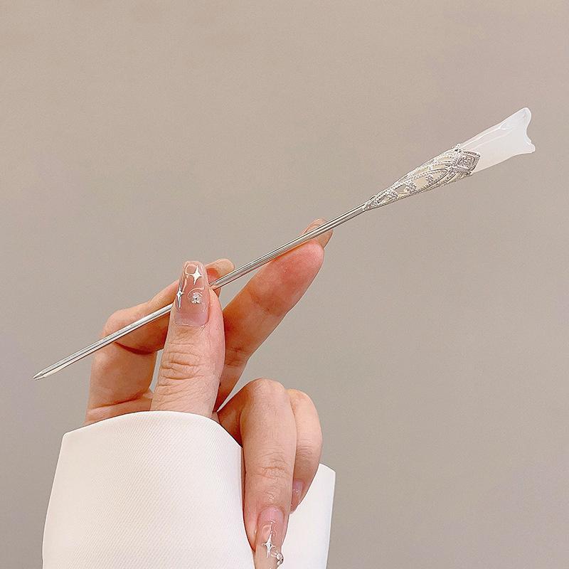 

Retro Chinese Style Tassel Hair Clip For Women Hair Stick Pins Flower Handmade Hairpins Charm Jewelry Accessories Hair Ornaments