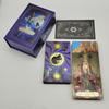 Neues Muster Goldfolie Tarotkarten Hexe Göttlich Prädiktives Brettspiel Wasserdicht Geheimnis Deck Für Anfänger Und Sammler
