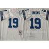 Indianapolis Colts Vintage Football Jersey Cotton Embroidered NFL Team Apparel Men Fans