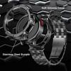 Classic Metal Case+Strap For Samsung Galaxy Watch 5 Pro 45mm Stainless Steel Band Correa Luxury Modification Kit For Samsung Watch 5Pro