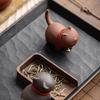 Handmade Cats Teas Pet Zisha Kung Fu Teas Set Accessories Teas Ornament Zisha Texture Suitable for Teas Enthusiasts Present