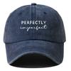 Fashion Print Perfectly Vintage Washed Casual Fishing Cap with A Curved Brim, Hip-Hop Travel Baseball Hat.