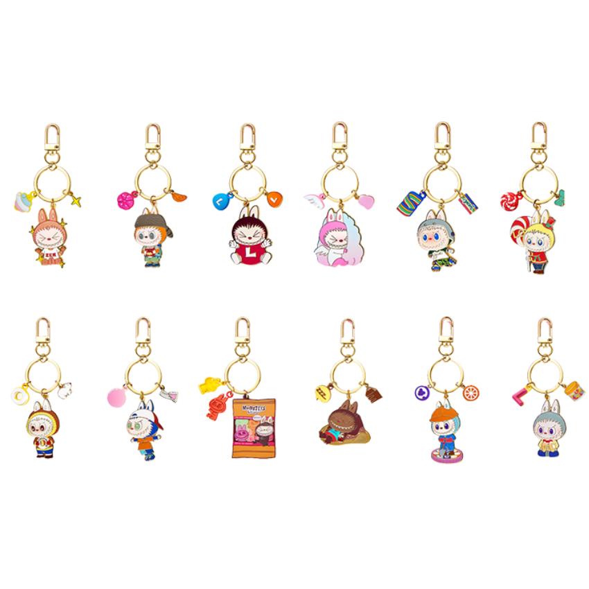 POP MART THE MONSTERS Vintage Sweet Collection Pendant Blind Box Products, Single Mystery Box