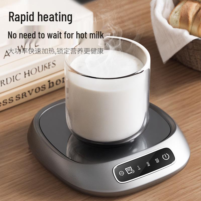Smart Heated Cup Mat for Coffee & Milk - Desktop Temperature Control for Home & Office