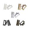 10Pieces Door Hinges Without Mortise Silents Operations Convenient for Cabinetry Furniture and Wardrobe Door Daily Use