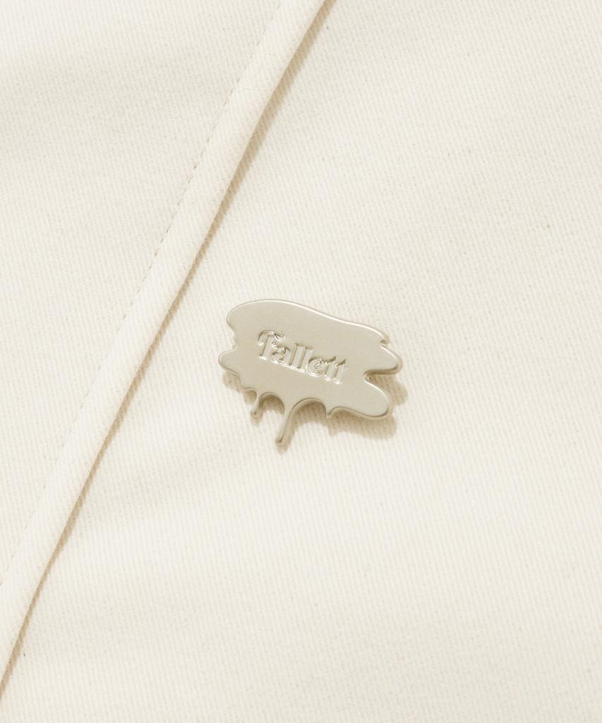 Fallett Cotton Curved Blouson Light Beige