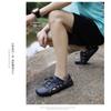 Men's Cave Shoes Casual Outdoor Baotou Sandals Two Wear Breathable Beach Sandals