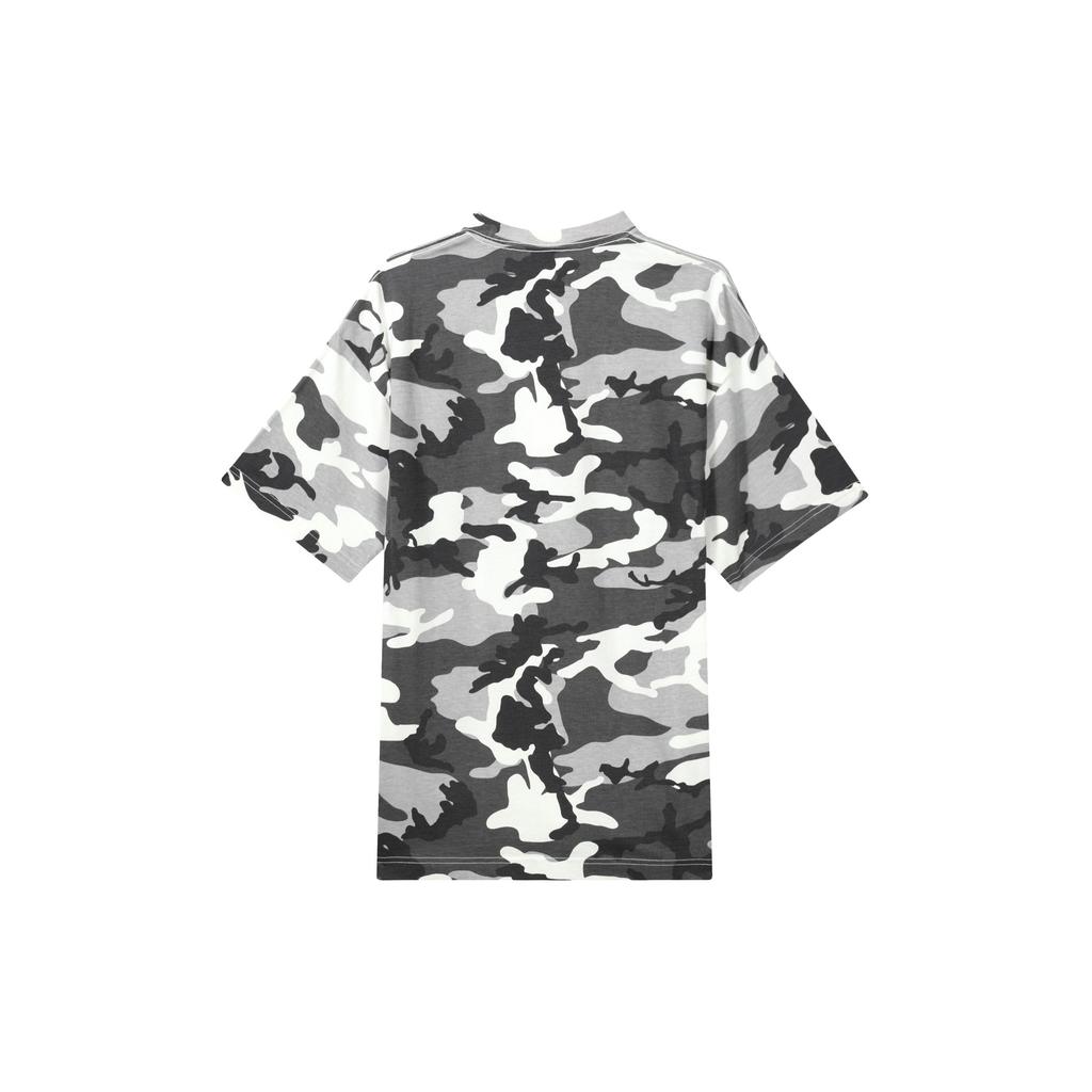 Nike Embroidered Camo Print Short Sleeve T-Shirt Men Tops Light-Grey DN1261-133