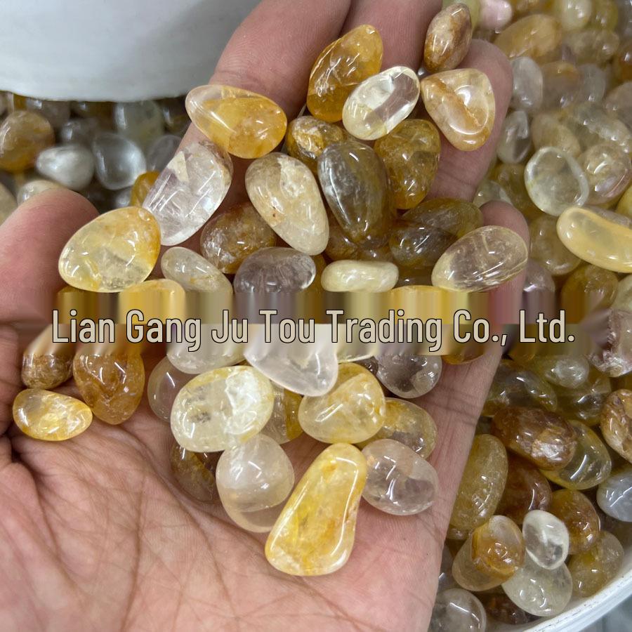 Natural Crystal Agate Jade Gemstone Ornaments for Bonsai or Fish Tanks (12-15mm)