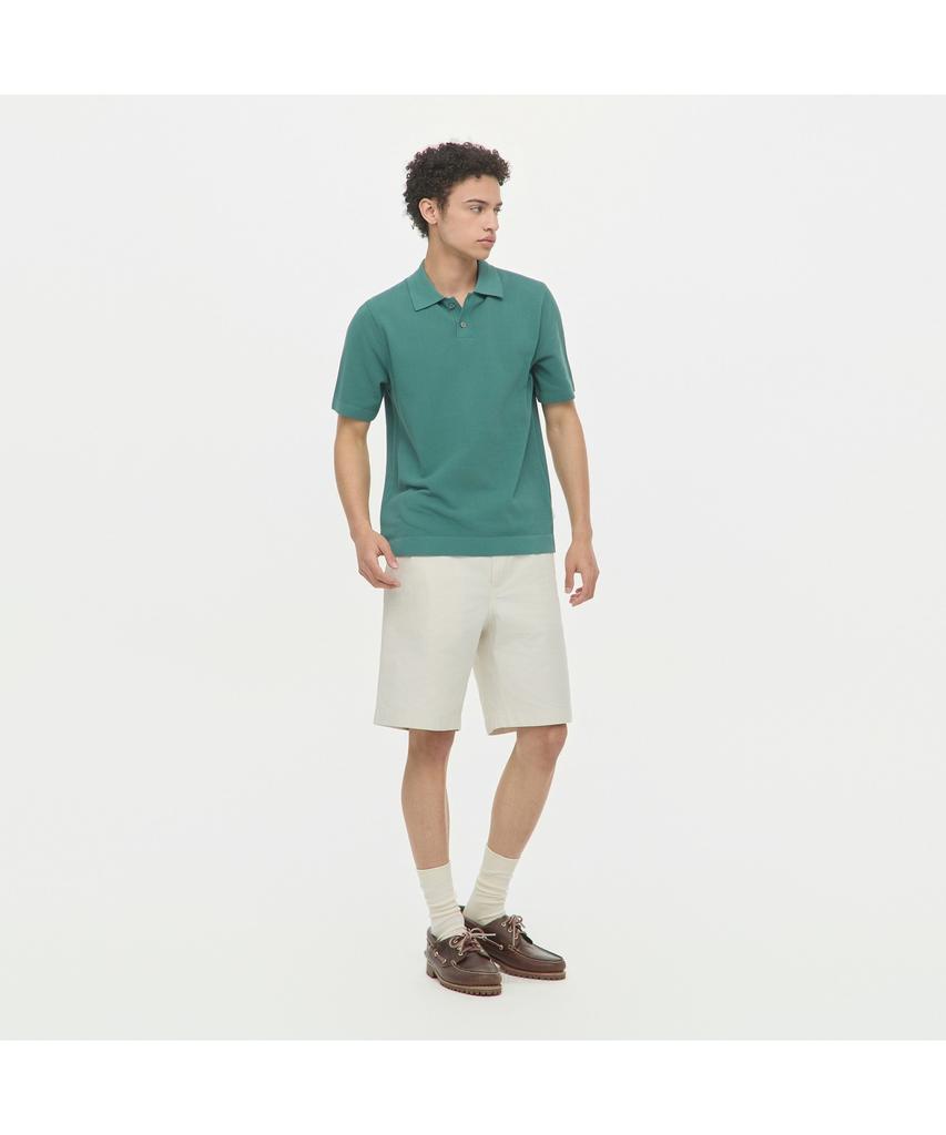 Henlikoteun Solid Dyed Half Pants Ahpom26301Ivx