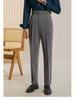 034 Autumn/Winter Gurkha Men's Mid-High Waist Casual Dress Pants