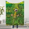 Lustige Niedliche M-Marsupilami Cartoon Decke Weich Warm Flauschige Überwurf Super Kinderspielzeug Bett Sofa Auto Kinderbett