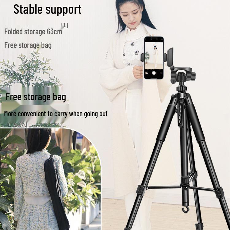 Universelles Stativ mit Fülllicht für Smartphones, Tablets, DSLRs und Fotografie