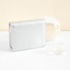 Simple Half Wallet Silver (28002998)