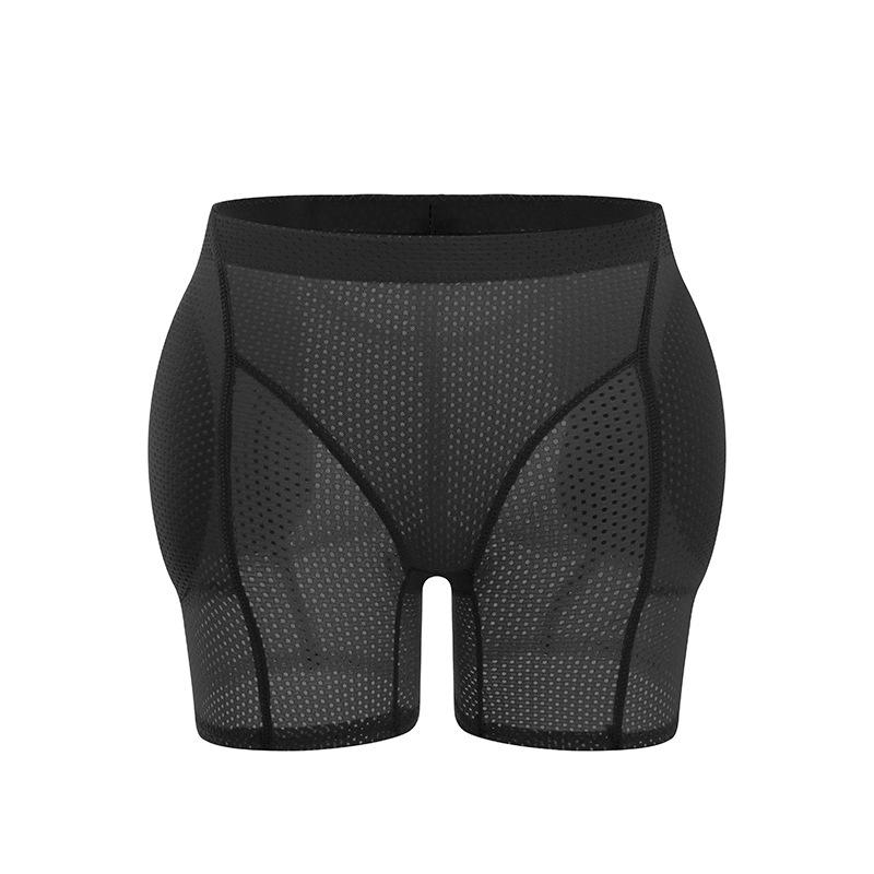 Medium and high waist fake cross fake butt safety pants, hip-rich buttocks, hip-lifting underwear, integrated abdominal and hip pants, summer