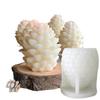 1Pc Three-dimensional Pine Cone Silicone Mold DIY Candle Aromatherapy Diffuser Stone Christmas Tree Home Gift Ornament Maker