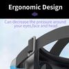 3D Virtual Reality Glasses  - Smartphone Compatible VR Headset for Immersive Movie Watching & Gaming, 100° Panorama Digital VR Goggles