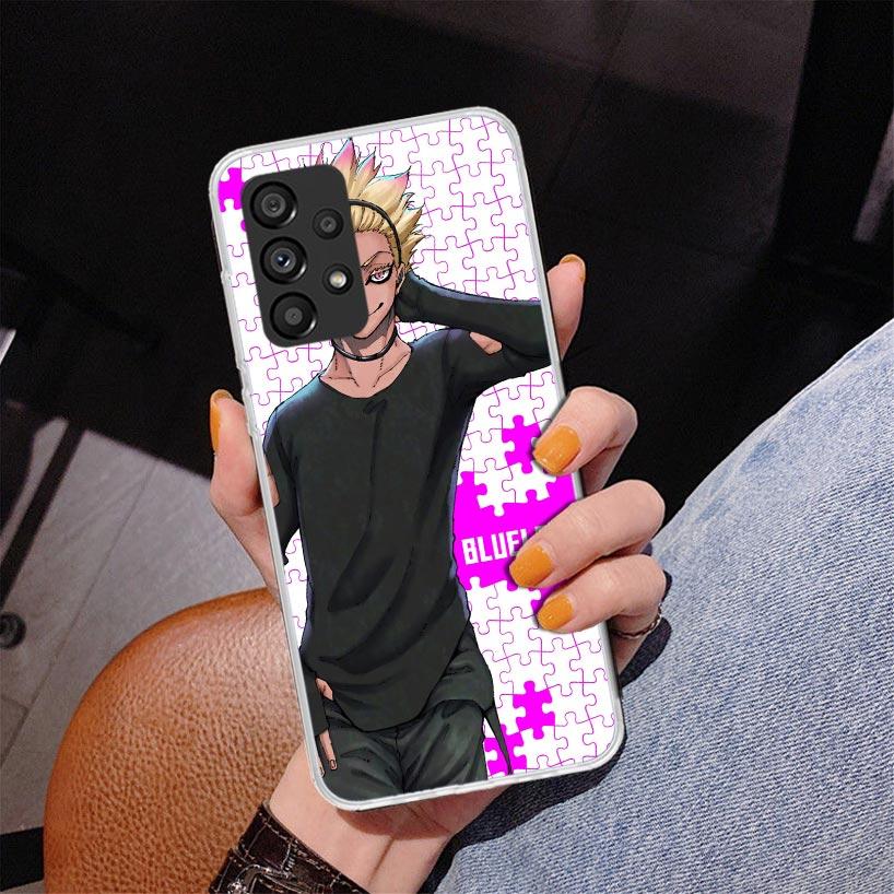 Blue Lock Shidou Ryusei Phone Case For Samsung Galaxy A52 A32 A22 A12 A51 A31 A50S A30S A20S A10S Note 20 Ultra 10 Plus S10 A72