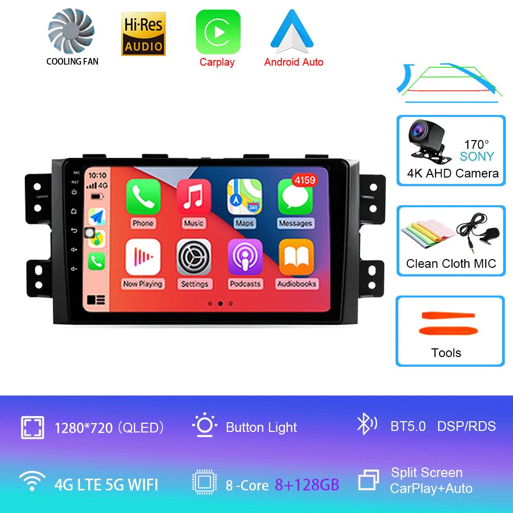 Android 14 Car radio For Kia Mohave 2008 - 2016 Borrego 2008 - 2011 Multimedia Video Player Stereo Navigation GPS