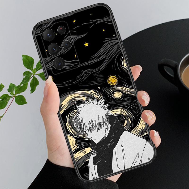 Custodia per Telefono Satoro Gojo Jujutsu Kaisen Per Samsung A55 A16 A56 A36 A23 A35 A15 A53 A54 A33 A34 A25 A05S A52 A52S A14 A13 A71